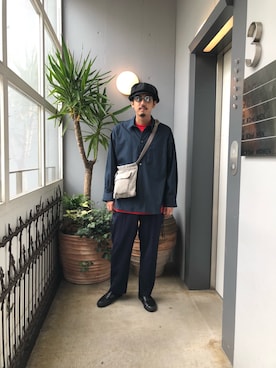 「GARDEN TOKYO（ガーデントウキョウ）のアイテム」を使った、野田崇太郎 GARDEN渋谷さん（メンズ・183cm）の夏コーディネート