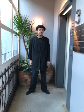 「bukht（ブフト）のアイテム」を使った、野田崇太郎 GARDEN渋谷さん（メンズ・183cm）の夏コーディネート