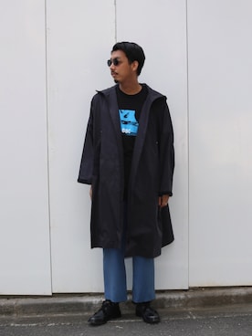 「Hender Scheme（エンダースキーマ）のアイテム（シューズ）」を使った、野田崇太郎 GARDEN渋谷さん（メンズ・183cm）の夏コーディネート