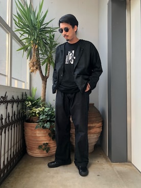 「CLASS（クラス）のアイテム」を使った、野田崇太郎 GARDEN渋谷さん（メンズ・183cm）の夏コーディネート