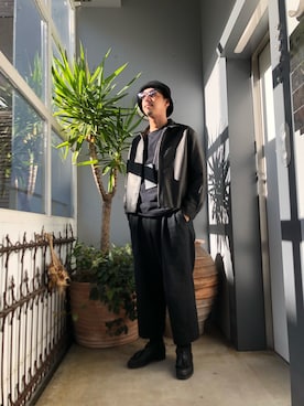 「URU（ウル）のアイテム」を使った、野田崇太郎 GARDEN渋谷さん（メンズ・183cm）の冬コーディネート