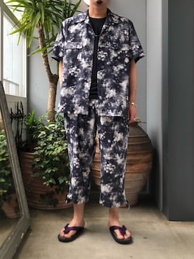 「JOJO（ジョジョ）のアイテム」を使った、野田崇太郎 GARDEN渋谷さん（メンズ・183cm）の春コーディネート