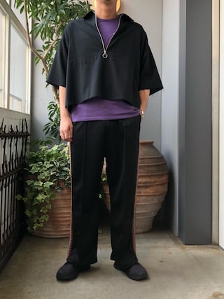 bukht（ブフト）の「bukht/ブフト/Half Zip Pullover Shirts/ハーフ
