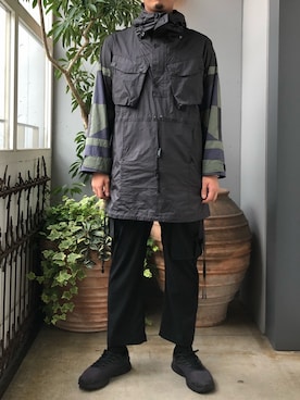 「LEH（レー）のアイテム（その他アウター）」を使った、野田崇太郎 GARDEN渋谷さん（メンズ・183cm）の夏コーディネート