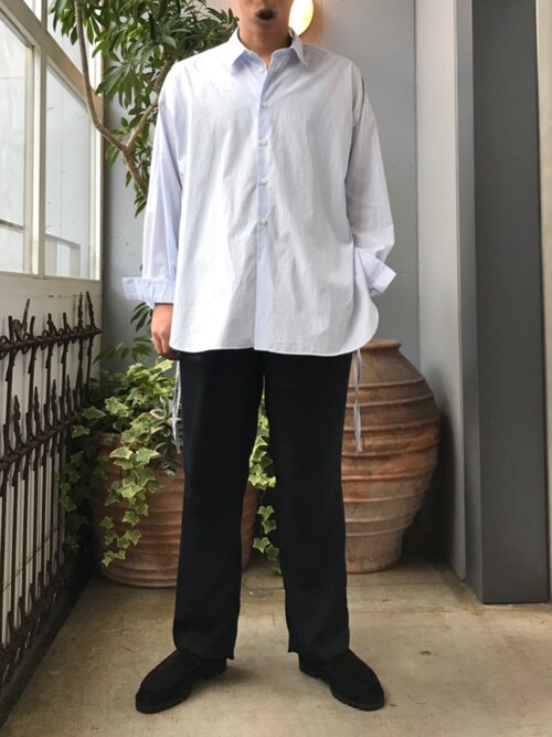 野田崇太郎 GARDEN渋谷（GARDEN 渋谷）｜Toironierのシャツ/ブラウスを使ったコーディネート - WEAR