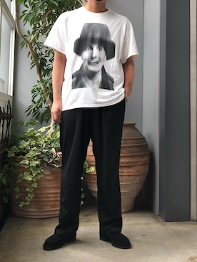 「BLOHM（ブローム）のアイテム」を使った、野田崇太郎 GARDEN渋谷さん（メンズ・183cm）の夏コーディネート