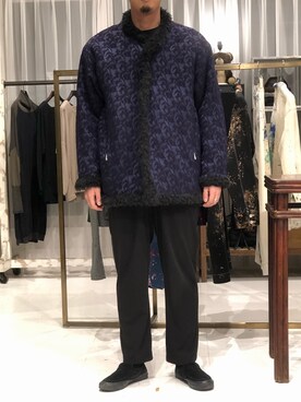 「Needles（ニードルス）のアイテム（その他アウター）」を使った、野田崇太郎 GARDEN渋谷さん（メンズ・183cm）の秋コーディネート