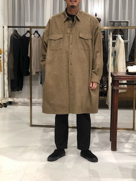 「WhoWhat（フーワット）のアイテム（トップス）」を使った、野田崇太郎 GARDEN渋谷さん（メンズ・183cm）の秋コーディネート