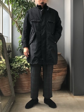 「KICS DOCUMENT.（キクス ドキュメント）のアイテム（その他アウター）」を使った、野田崇太郎 GARDEN渋谷さん（メンズ・183cm）の秋コーディネート