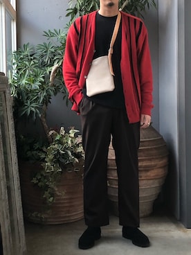 「fitfor（フィットフォー）のアイテム」を使った、野田崇太郎 GARDEN渋谷さん（メンズ・183cm）の冬コーディネート