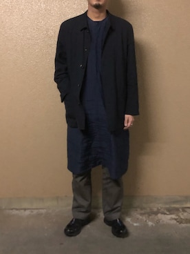 「Edwina Horl（エドウィナホール）のアイテム」を使った、野田崇太郎 GARDEN渋谷さん（メンズ・183cm）の冬コーディネート