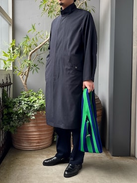 「LASTFRAME（ラストフレーム）のアイテム」を使った、野田崇太郎 GARDEN渋谷さん（メンズ・183cm）の春コーディネート