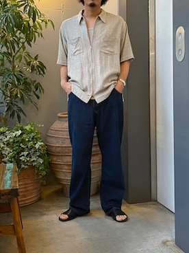 「HEALTH」｜野田崇太郎 GARDEN渋谷さん（メンズ・183cm）の夏コーディネート