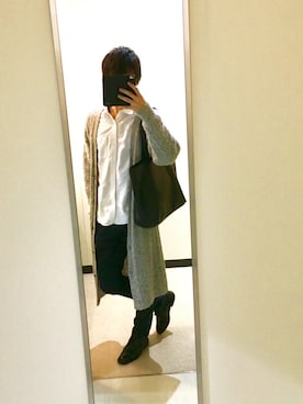 「HEX（ヘックス）のアイテム」を使った、もんさん（メンズ・176cm）の冬コーディネート