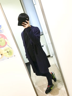 「MAKAVELIC（マキャベリック）のアイテム（PC・スマホグッズ/家電）」を使った、もんさん（メンズ・176cm）の秋コーディネート