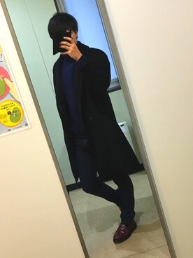 もんさん（メンズ・176cm）の冬コーディネート