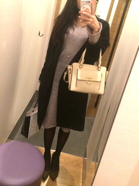 ladyさん（レディース・161cm）の冬コーディネート