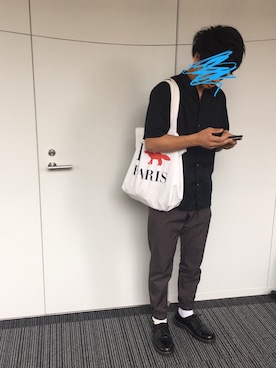 三輪陸人さん（メンズ・178cm）の夏コーディネート