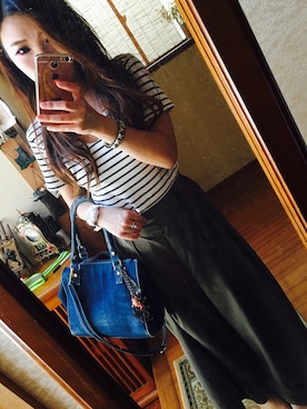 「666（シックスシックスシックス）のアイテム（アクセサリー）」を使った、 ✰みゆすけ✰ さん（レディース・150cm）の春コーディネート