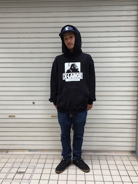 「emerica」｜下尾 康介さん（メンズ・165cm）の夏コーディネート
