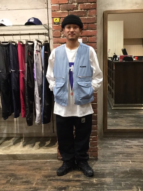 Xlarge 大阪下尾 康介さんのその他アウターを使ったコーディネート Zozotown Xlarge 大阪下尾 康介さんのその他アウターを使ったコーディネート Zozotown