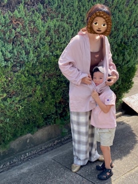 「JOURNAL STANDARD（ジャーナルスタンダード）のアイテム」を使った、G＆Tさん（キッズ・100cm）の夏コーディネート