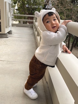 G＆Tさん（キッズ・100cm）の冬コーディネート