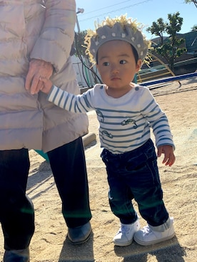 G＆Tさん（キッズ・100cm）の冬コーディネート