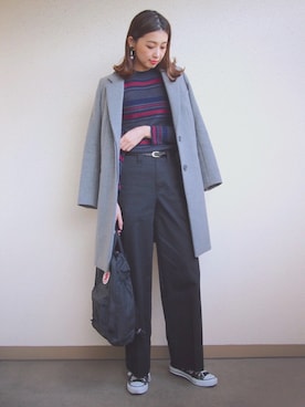 MARIKOさん（レディース・168cm）の冬コーディネート