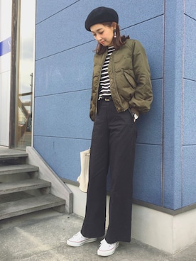 MARIKOさん（レディース・168cm）の冬コーディネート