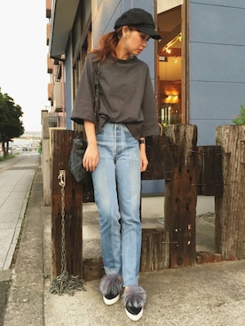 「Another Edition（アナザーエディション）のアイテム（アクセサリー）」を使った、MARIKOさん（レディース・168cm）の秋コーディネート