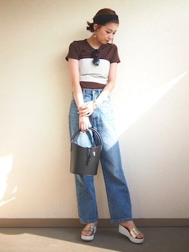 MARIKOさん（レディース・168cm）の夏コーディネート