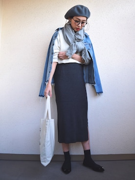 MARIKOさん（レディース・168cm）の秋コーディネート