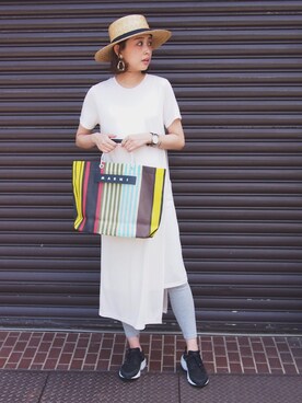 MARIKOさん（レディース・168cm）の夏コーディネート