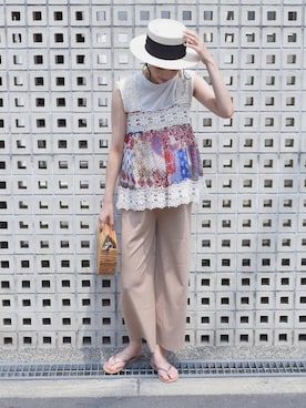 MARIKOさん(レディース・168cm)の夏コーディネート