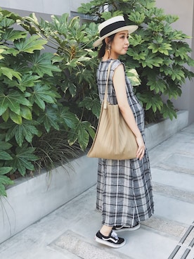 MARIKOさん（レディース・168cm）の夏コーディネート