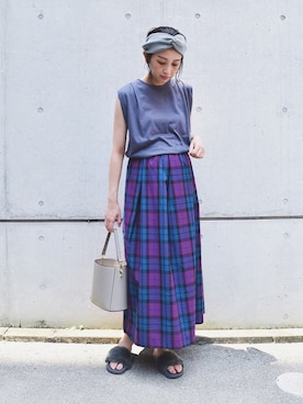 MARIKOさん(レディース・168cm)の夏コーディネート