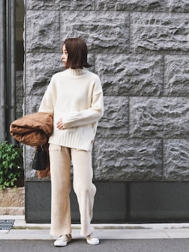 MARIKOさん（レディース・168cm）の冬コーディネート