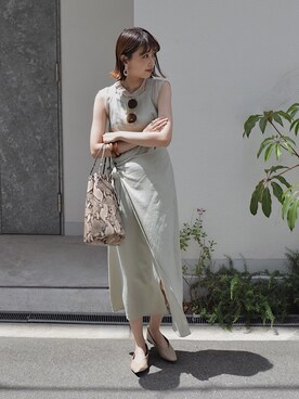 MARIKOさん（レディース・168cm）の夏コーディネート