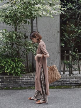 MARIKOさん（レディース・168cm）の夏コーディネート