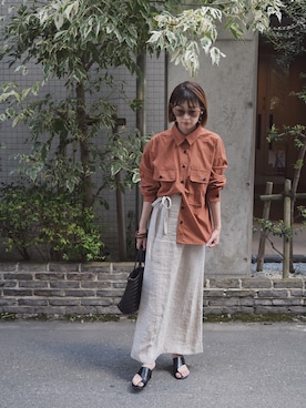 MARIKOさん（レディース・168cm）の夏コーディネート