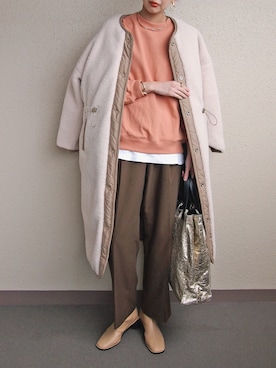 MARIKOさん（レディース・168cm）の冬コーディネート