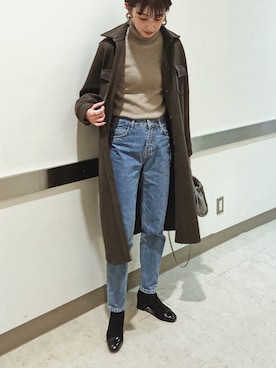 MARIKOさん（レディース・168cm）の冬コーディネート