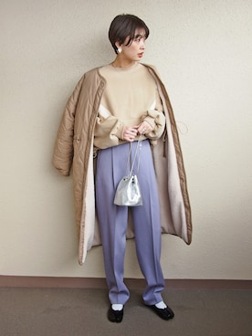 MARIKOさん（レディース・168cm）の冬コーディネート