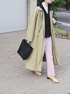 MARIKOさん（レディース・168cm）の冬コーディネート