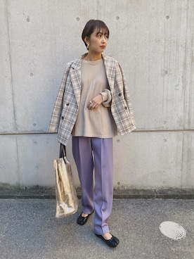 MARIKOさん（レディース・168cm）の冬コーディネート