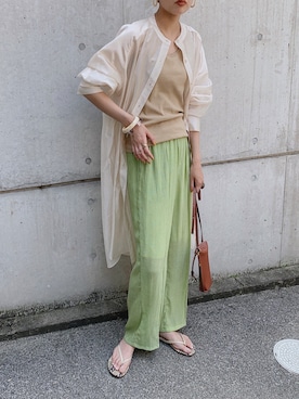 MARIKOさん（レディース・168cm）の夏コーディネート