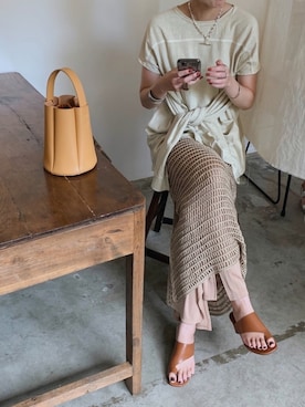 MARIKOさん（レディース・168cm）の夏コーディネート