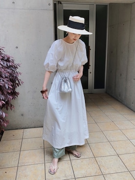 MARIKOさん（レディース・168cm）の夏コーディネート