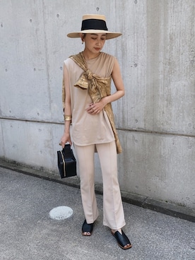 MARIKOさん（レディース・168cm）の夏コーディネート